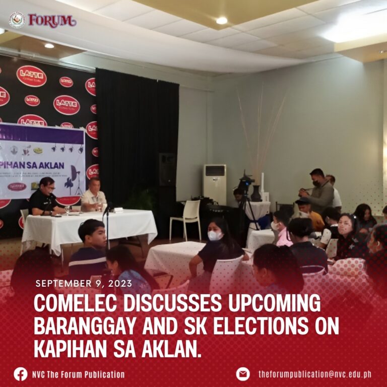 COMELEC DISCUSSES UPCOMING BARANGGAY AND SK ELECTIONS ON KAPIHAN SA AKLAN.