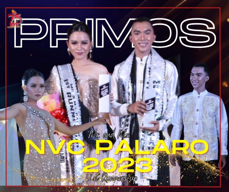 MR. AND MS. PALARO 2023 FIRST RUNNER UP