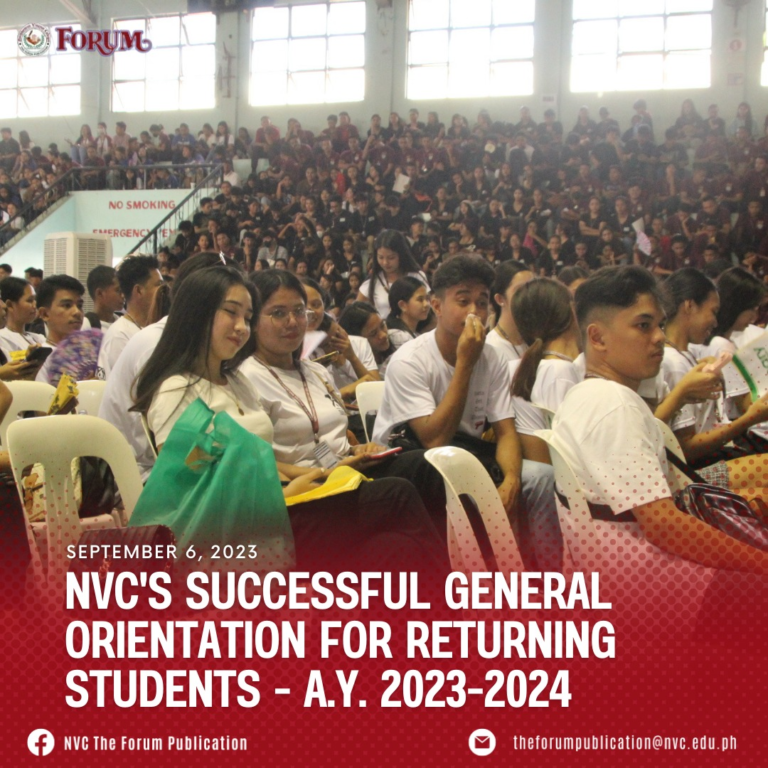 NVC’s Successful General Orientation for Returning Students – A.Y. 2023-2024
