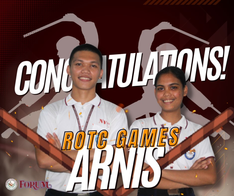 NVCians Secure Silver, Bronze Medals in Arnis Event