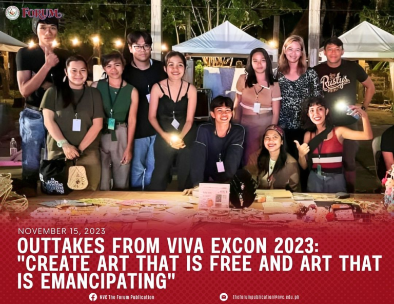 OUTTAKES FROM VIVA EXCON 2023: “CREATE ART THAT IS FREE AND ART THAT IS EMANCIPATING”
