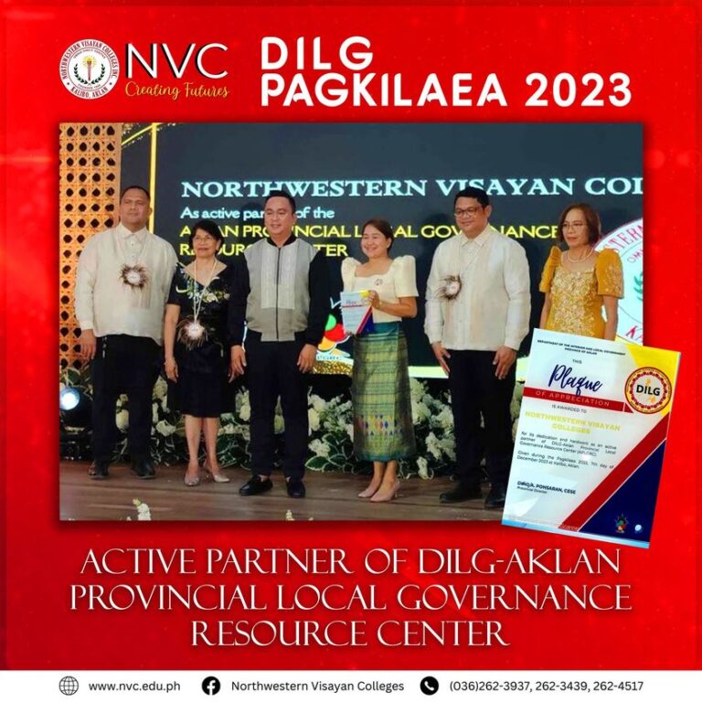 NVC Receives Prestigious Plaque at Pagkilaea 2023!