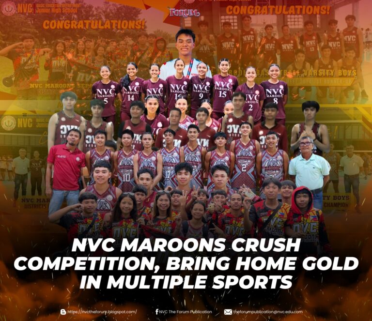 NVC MAROONS CRUSH COMPETION, BRING GOLD IN MULTIPLE SPORTS