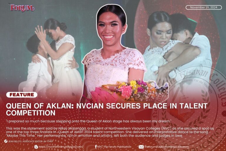 QUEEN OF AKLAN: NVCIAN SECURES PLACE IN TALENT COMPETION