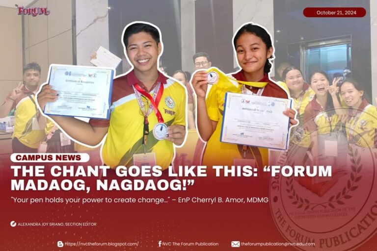 THE CHANT GOES LIKE THIS: “FORUM MADAOG, NADAOG”