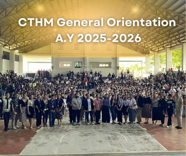 CTHM Departmental Orientation 2025