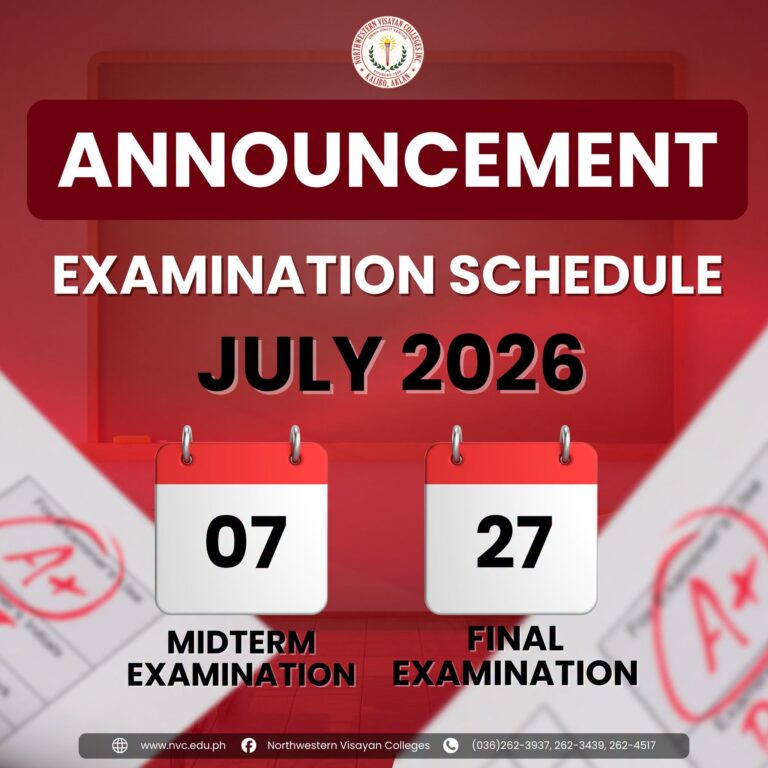 𝗘𝗫𝗔𝗠𝗜𝗡𝗔𝗧𝗜𝗢𝗡 𝗦𝗖𝗛𝗘𝗗𝗨𝗟𝗘 𝗔𝗡𝗡𝗢𝗨𝗡𝗖𝗘𝗠𝗘𝗡𝗧
